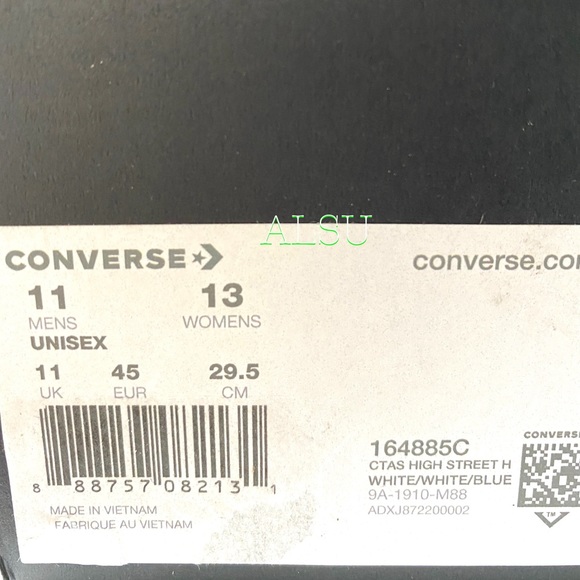 Converse Ctas High Street Leather White Men’s Snea - Picture 9 of 9